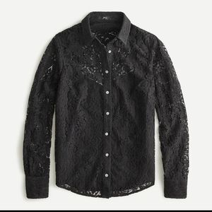 J crew classic botton down lace shirts 00